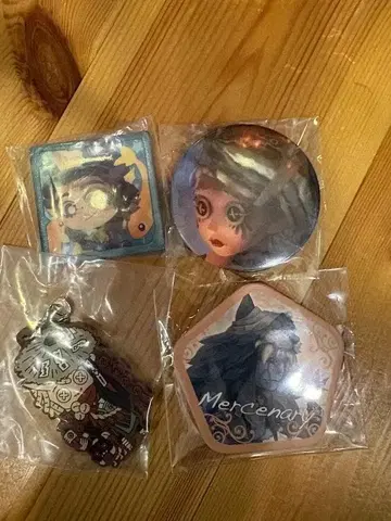 제5인격 굿즈 세트 캔뱃지 키링 외 4점