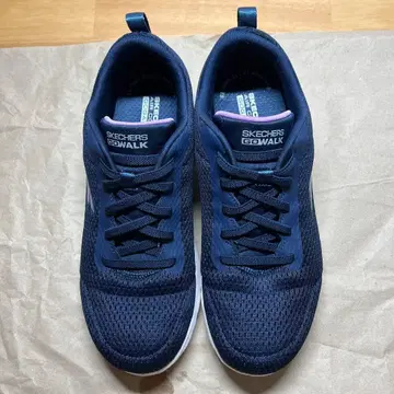 SKECHERS GO WALK 6 네이비 스니커즈 25cm