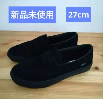 VANS V196CF CN 블랙 반스 로퍼 27cm
