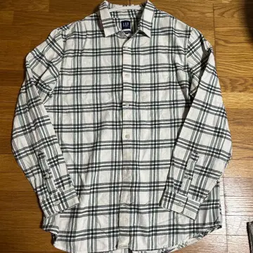 GAP 체크 무늬 긴팔 셔츠 XL