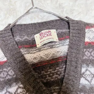 새상품급 WILLIAM LOCKIE 니트 베스트