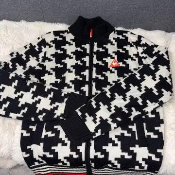 르꼬끄 스포르티브 기하학 패턴 자켓 M