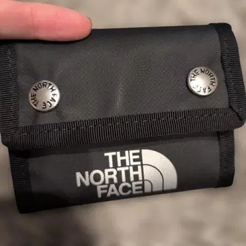 THE NORTH FACE 3단 폴더형 지갑 블랙