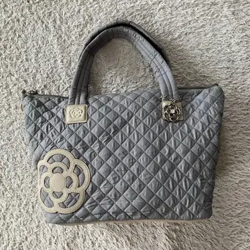 새상품급 CLATHAS 퀼팅 백 그레이