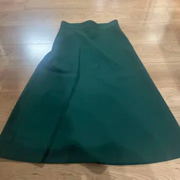 DRESSTERIOR 플레어 스커트 38 다크 그린