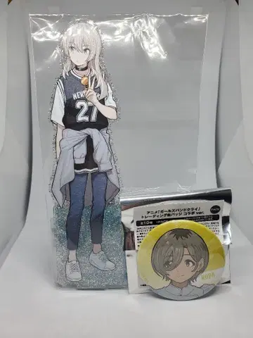 걸즈 밴드 클라이 키라링 아크릴 스탠드 캔뱃지 콜라보 모모카 루파