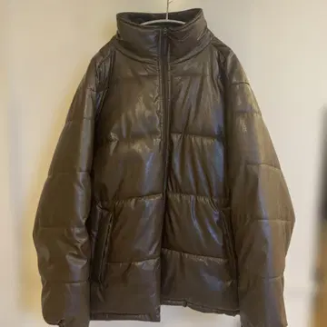 I.D. COMPANY 브라운 다운 자켓 L