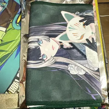 극락탕 유우후테이 라덴 머플러 타월