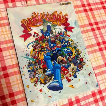 B50 록맨 20th 클리어 파일 4종 세트 유성의 록맨