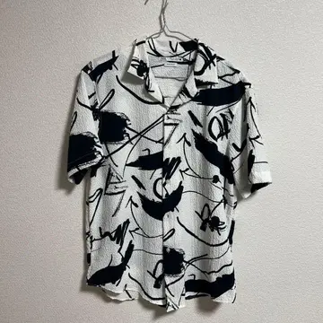 ZARA 반팔 셔츠 S 레귤러 핏