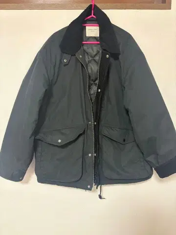 [ FREAK'S STORE ] 옷깃 코듀로이 절개 코튼 나일론 블루종