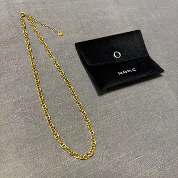 N.O.R.C 숏 체인 목걸이 골드