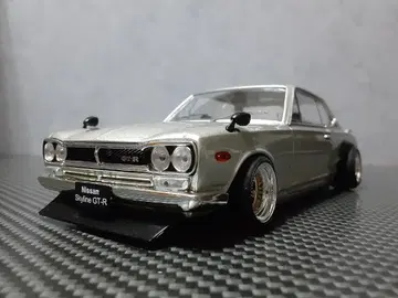 Hachette 1/24 닛산 하코스카 GT-R 커스텀 개조 와타나베 금