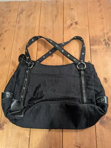 이탈리아 피에몬테 루쏘 블랙 패브릭 백