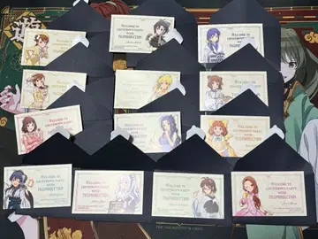 765PRO ALLSTARS 초대장풍 카드 13인 컴프 세트