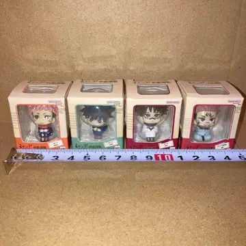 주술회전 룩업 미니어처 컬렉션 전 4종 컴플리트 세트