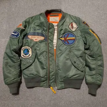 (레어 새상품급) AVIREX 아비렉스 MA-1 플라이트 자켓