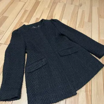 셀포드 노카라 재킷 노카라 코트