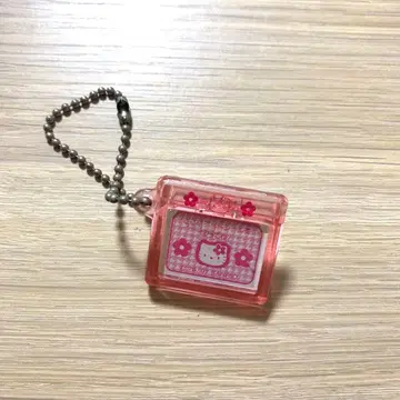 레어 헤이세이 레트로 키티 푸리쿠라 키링