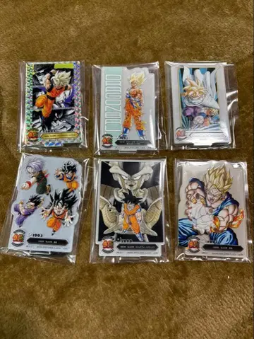 제일복권 드래곤볼 40th ACLLECT F상 아클렉트 6종