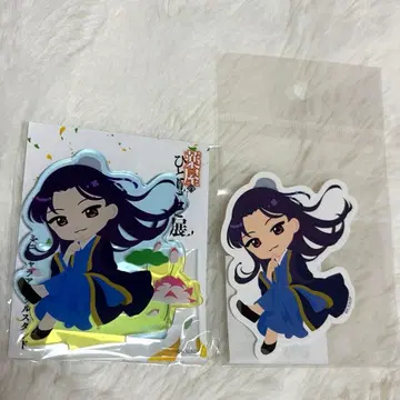 약사의 혼잣말 미니 캐릭터 아크릴 스탠드 스티커 진시