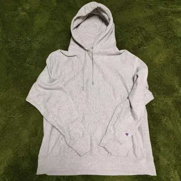 Champion 리버스 위브 후드티 XL 그레이