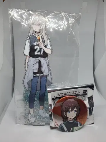 걸즈 밴드 클라이 키라린 아크릴 스탠드 캔뱃지 콜라보 모모카 니나