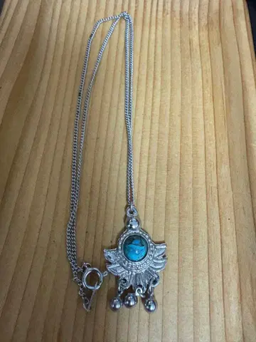 터콰이즈 실버 펜던트 목걸이