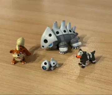 입체 포켓몬 도감 4체 세트