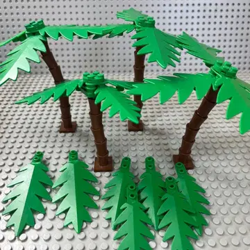 레고 야자수 4개 세트 정품 남해의 용사