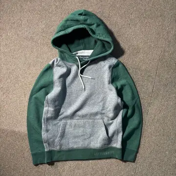 아바클로 XS 투톤 컬러 후드티 서멀 맨투맨 앞V 가제트