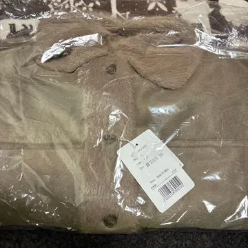 mily bilet 퍼 절개 스웨이드 라이크 코트