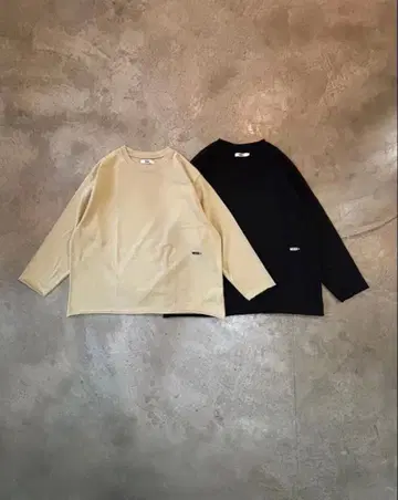 WAX Cut off long tee 올리브