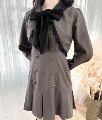 ROJITA 밑단 플리츠 점프 스커트