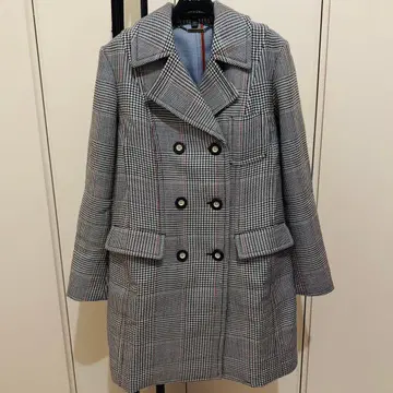 BROOKS BROTHERS 브룩스브라더스 하운드투스 패턴 울 코트