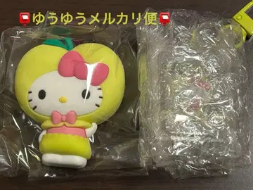 산리오 후르츠 디자인 시크릿 키링 마그넷 키티