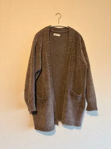 Dessin 그레이 니트 가디건