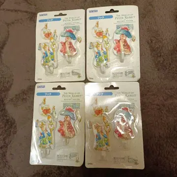 피터 래빗 후크 2개 세트 x 4개 PRF10NW