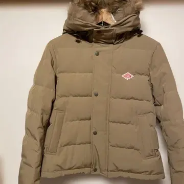 단톤 다운 자켓 사이즈 36 베이지