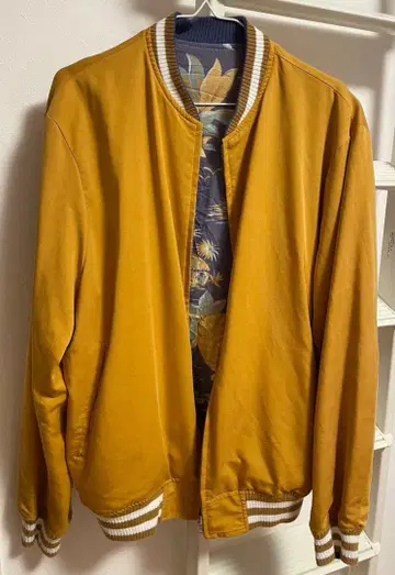 VANQUISH 머스타드 리버서블 블루종