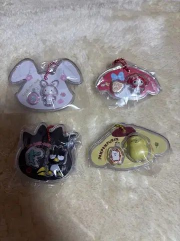 오늘 발송 산리오 패키지 참 4개 세트 마이멜로디 시크릿