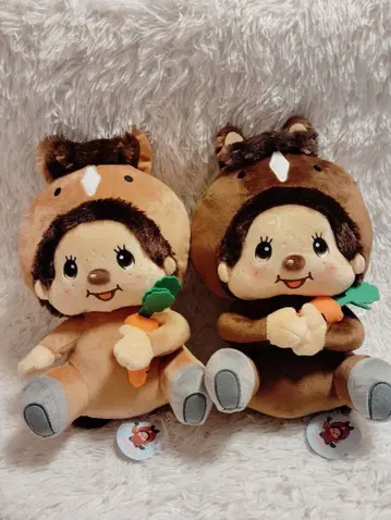 몬치치 말 BIG 봉제 인형 [전 2종 2개 세트] 타임세일 중