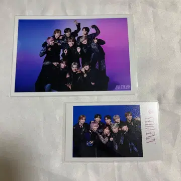 초특급 집합 NINE LIVES 브로마이드 미니 사진