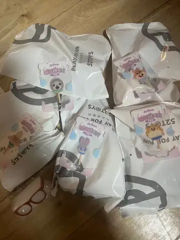 주토피아 마쉬멜로우 시리즈 5개 세트