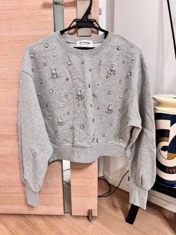 LILY BROWN 비쥬 맨투맨