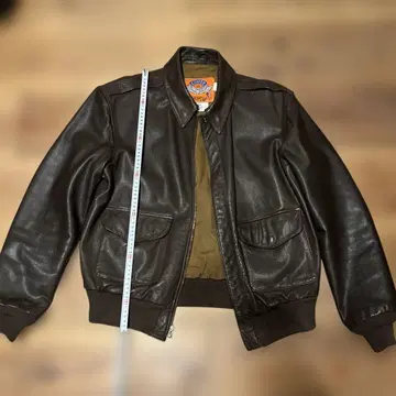 COOPER A-2 가죽 자켓 40L