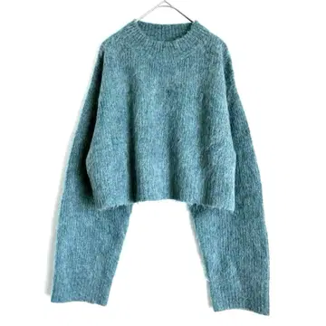 Stylevoice for xxx 모헤어 숏 니트 풀오버