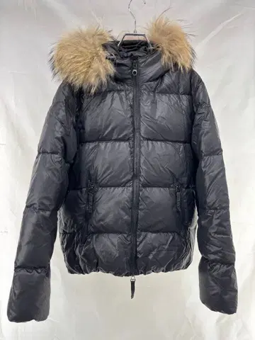 DUVETICA 블랙 다운 자켓 46 VEGA