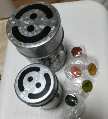 나카무라 카즈요시 하레루야 핀 배지 5점 + 브라운 찻주전자 2개 세트