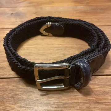 네이비 푼타레 메쉬 벨트